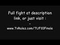 Darrill Schoonover vs James McSweeney Full Fight TUF 10 Finale