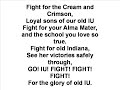 Indiana University - Fight Song Indiana University - Fight Song