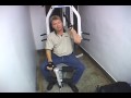 C7 Quadriplegic transfers onto weight machine