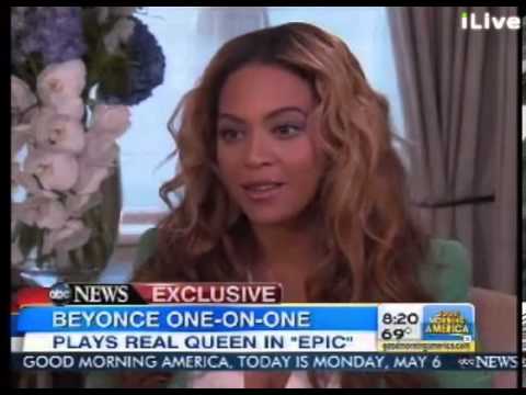 Beyoncé - Beyoncé discuses her role as 'Queen Tara' in the upcoming animated movie 'Epic', opens up about being a mum to Blue Ivy and why life is different right now.