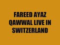 BREAKING NEWS OF FAREED AYAZ QAWWAL
