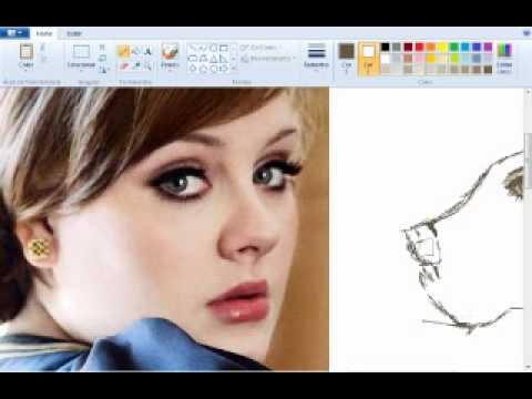 how to draw n paint