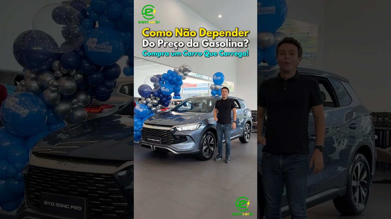 Como Não Depender do Preço da Gasolina? Compra um Carro Que Carrega!⚡