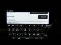 Typing on BlackBerry Storm