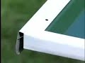 Absco Garden Shed roof panel assembly Absco Garden Shed roof panel assembly