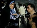 Haghighatjoo talks to audience after speech