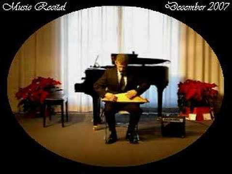 Music Recital, Winter 2007: Eric, Kantele / Kannel / Baltic Harp