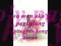 kinsa siya by luz loreto with lyrics