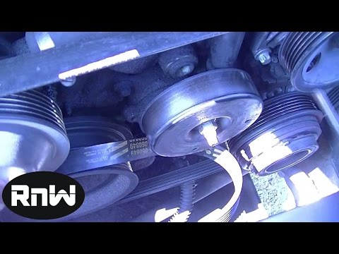 Mercedes C230 Serpentine Belt Tensioner Shock Replacement