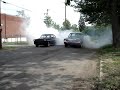 53 rat rod & dodge burnout