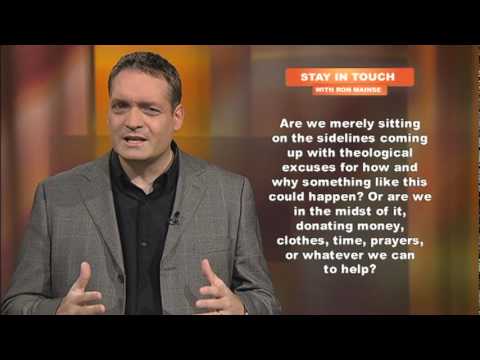 Why Does God Allow Natural Disasters - Part 2 - Stay In Touch - Ron Mainse