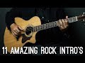 11 Amazing Rock/Metal Intros On Guitar