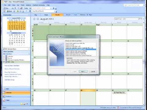 how to sync ical with outlook