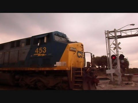 railroad - This is a video I made of a CSX train going through an abandoned railroad crossing that never opened to the public. It will soon be taken down and another se...