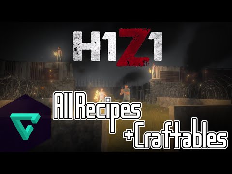 how to discover recipes in h1z1