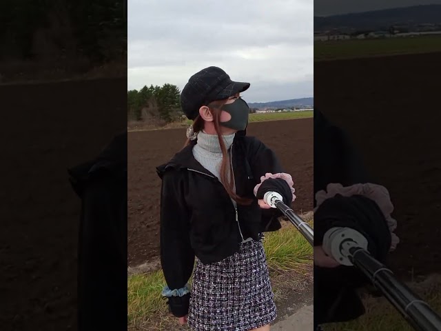 広大な北海道をミニスカ女子旅( *´艸｀)