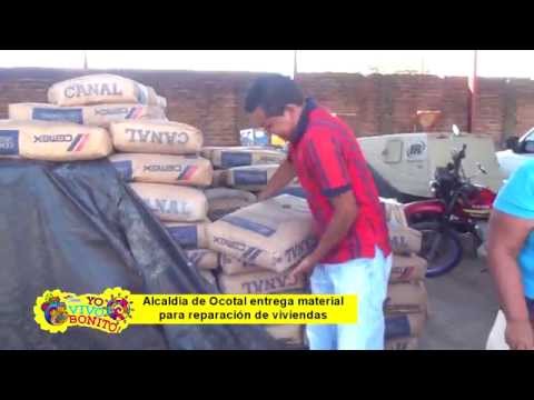 Alcaldia de Ocotal entrega material para reparación viviendas Alcaldia de Ocotal entrega material para reparación viviendas