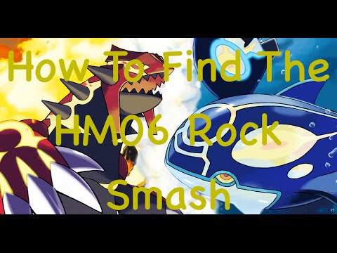 how to break rocks in pokemon