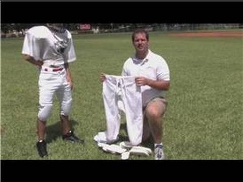 how to fasten football pants