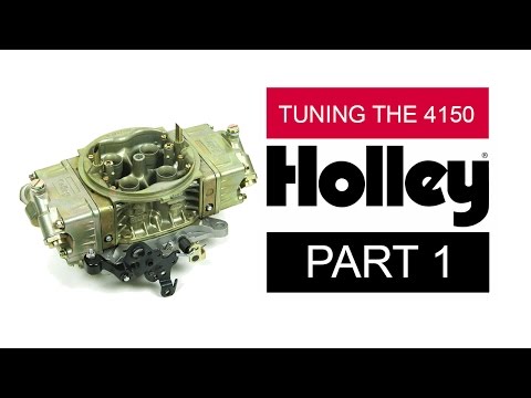 how to tune a holley carburetor