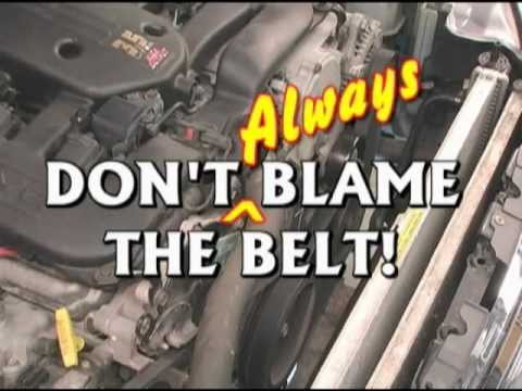 how to read serpentine belt numbers