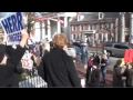 Tense time at protest against Stupack-Pitts amendment