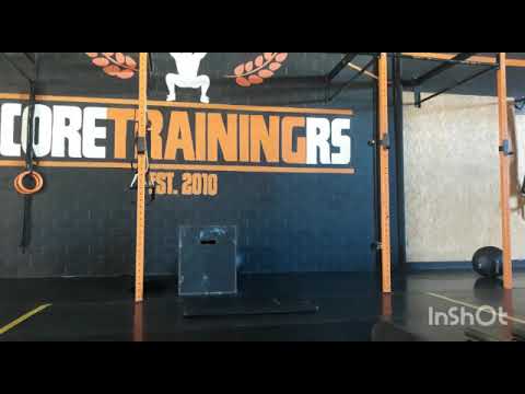 Hoje o treino começa com uma série de core onde envolve pranchas e exercícios auxiliares para ginástica. Logo em seguida um treino metabólico chamado Chipper. Aonde você tem  uma lista de exercicios a executar apenas uma vez. 