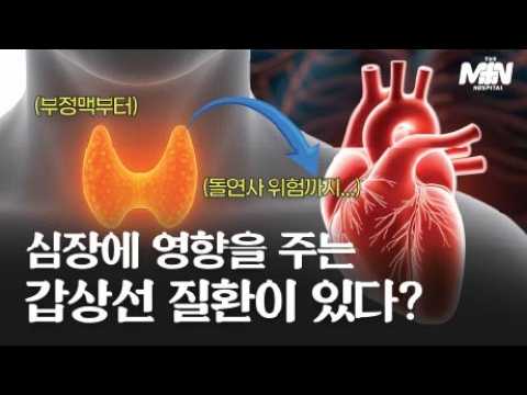  심장에 영향을 주는 갑상선 질환이 있다! 부정맥부터 돌연사 위험까지?..