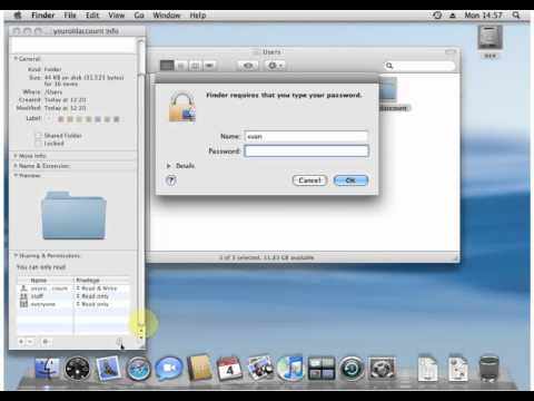 how to remove acl in os x