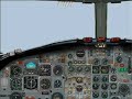 FS2004 BAC1-11 One Eleven landing in SAZM
