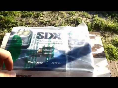 2011 Dodge Challenger S/E New Headlight SDX HID kit unboxing (How-to-Install) Part 1