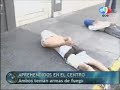 Atrapan a dos motochorros