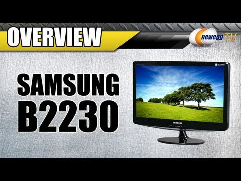 Newegg TV: SAMSUNG B2230 Widescreen LCD Monitor Overview