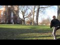 Slacklining on the Upper Quad!