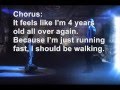 4 Years Old - Chris Brown (Fortune) Lyrics on Screen