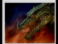 speed painting a dragon