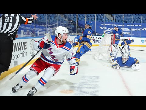 Lafreniere scores 1st-career goal to give Rangers OT win vs Buffalo