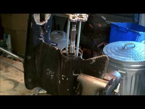 how to rebuild lower unit johnson