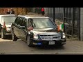 Limusina de presidente Obama se atasca en visita a Irlanda