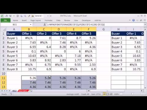 how to avoid zero values in excel