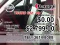nissan baruqui calzada