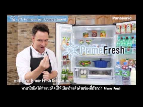 Panasonic 6-door Refrigerator ตู้เย็น 6 ประตู NR-F510GT Made in Japan