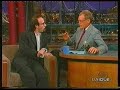 benigni on david letterman show