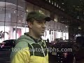 Jason Sudeikis - Signing Autographs at Rockefeller Center