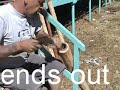 Didj making in Wugularr NT Aus Didj making in Wugularr NT Aus