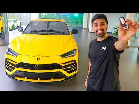 DELIVERY OF THE NEW 4X4 LAMBORGHINI URUS IN DUBAI ..