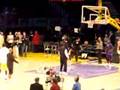 Short Clip:  Andrew Bynum Practices with Kurt Rambis