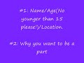 Looking for Members of 5 Awesome Twilighters!