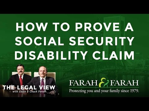 how to prove disability