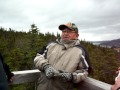 Our guide at the James W Humber Walking Trail GrosMorne